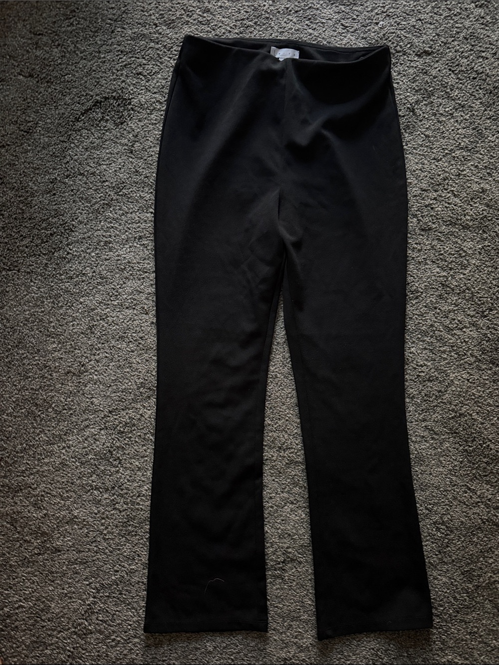 Black Woman’s Stretch Knit Pants